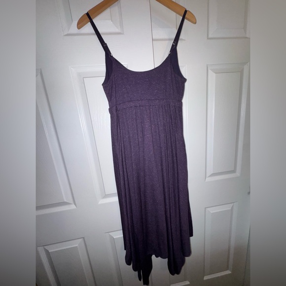 Vera Wang Asymmetrical Purple Dress w/Pockets - Picture 7 of 10